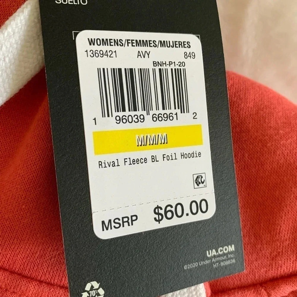 Under Armour Hoodie. NWT. - Picture 5 of 8